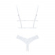 Еротичний комплект Obsessive Heavenlly 2-pcs cupless set M/L, відкриті груди, з доступом Еротичний комплект Obsessive Heavenlly 2-pcs cupless set M/L, відкриті груди, з доступом