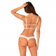 Еротичний комплект Obsessive Heavenlly 2-pcs cupless set XL/2XL, відкриті груди, з доступом Еротичний комплект Obsessive Heavenlly 2-pcs cupless set XL/2XL, відкриті груди, з доступом