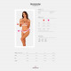 Еротичний комплект Obsessive Heavenlly 2-pcs cupless set XL/2XL, відкриті груди, з доступом Еротичний комплект Obsessive Heavenlly 2-pcs cupless set XL/2XL, відкриті груди, з доступом