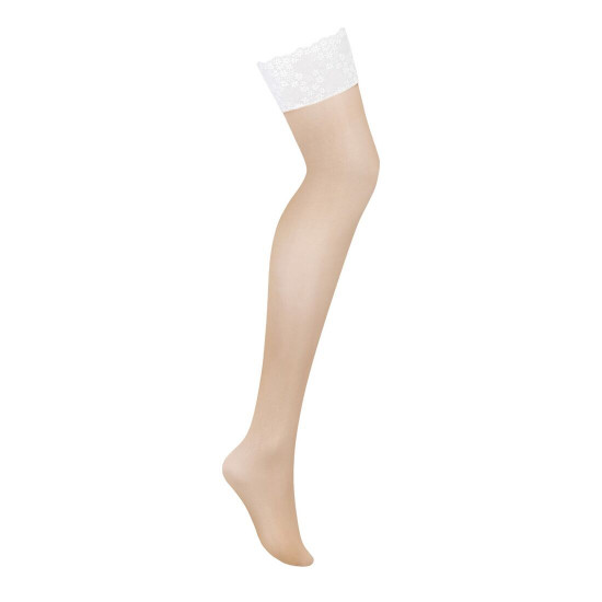 Панчохи Obsessive Heavenlly stockings XL/2XL, широка резинка Панчохи Obsessive Heavenlly stockings XL/2XL, широка резинка
