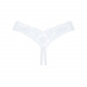 Мереживні танга Obsessive Heavenlly crotchless thong XS/S, з доступом Мереживні танга Obsessive Heavenlly crotchless thong XS/S, з доступом