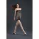 Сітчаста сукня Moonlight Model 17 XS-L Black Сітчаста сукня Moonlight Model 17 XS-L Black