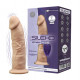Фалоімітатор з вібрацією SilexD Henry Vibro Flesh (MODEL 2 size 7in) + LRS, діаметр 4,4 см Фалоімітатор з вібрацією SilexD Henry Vibro Flesh (MODEL 2 size 7in) + LRS, діаметр 4,4 см