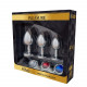 Набір металевих анальних пробок Alive Metal Plug Kit, діаметр 3,2 см / 3,5 см / 4,1 см Набір металевих анальних пробок Alive Metal Plug Kit, діаметр 3,2 см / 3,5 см / 4,1 см