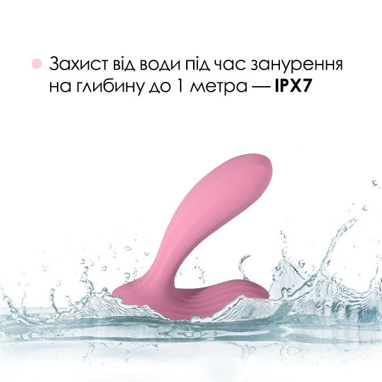 Смарт вібратор в трусики Svakom Erica, дуже гнучкий, 2 мотори Смарт вібратор в трусики Svakom Erica, дуже гнучкий, 2 мотори