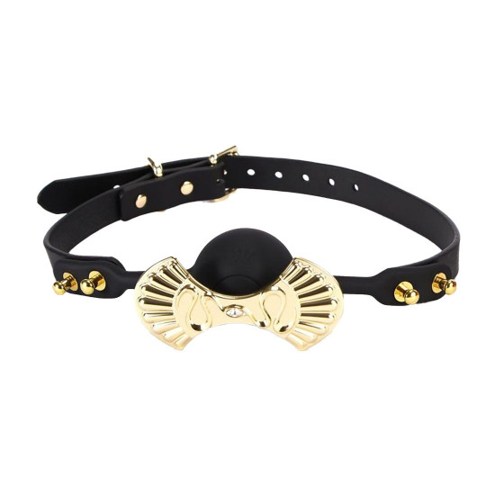Розкішний кляп Zalo Silicone Ball Gag Black Розкішний кляп Zalo Silicone Ball Gag Black