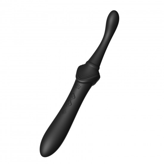 Мультифункціональний вібратор Zalo — Bess 2 Obsidian Black, 4 насадки, підігрів Мультифункціональний вібратор Zalo — Bess 2 Obsidian Black, 4 насадки, підігрів