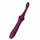 Мультифункціональний вібратор Zalo — Bess 2 Velvet Purple, 4 насадки, підігрів Мультифункціональний вібратор Zalo — Bess 2 Velvet Purple, 4 насадки, підігрів