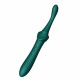 Мультифункціональний вібратор Zalo — Bess 2 Turquoise Green, 4 насадки, підігрів Мультифункціональний вібратор Zalo — Bess 2 Turquoise Green, 4 насадки, підігрів