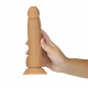 Фалоімітатор ADDICTION Dual Density Silicone Dildo Caramel 8″, присоска, діаметр 4,3 см, віброкуля в Фалоімітатор ADDICTION Dual Density Silicone Dildo Caramel 8″, присоска, діаметр 4,3 см, віброкуля в