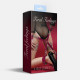 Хрестовина Feral Feelings – 4 Way Connector, натуральна шкіра, burgundy Хрестовина Feral Feelings – 4 Way Connector, натуральна шкіра, burgundy