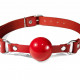 Кляп силіконовий Feral Feelings Silicon Ball Gag Red/Red, червоний ремінець, червона кулька Кляп силіконовий Feral Feelings Silicon Ball Gag Red/Red, червоний ремінець, червона кулька