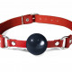 Кляп силіконовий Feral Feelings Silicon Ball Gag Red/Black, червоний ремінець, чорна кулька Кляп силіконовий Feral Feelings Silicon Ball Gag Red/Black, червоний ремінець, чорна кулька