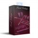 Набір Feral Feelings BDSM Kit 5 Burgundy, наручники, поножі, хрестовина, маска, падл Набір Feral Feelings BDSM Kit 5 Burgundy, наручники, поножі, хрестовина, маска, падл