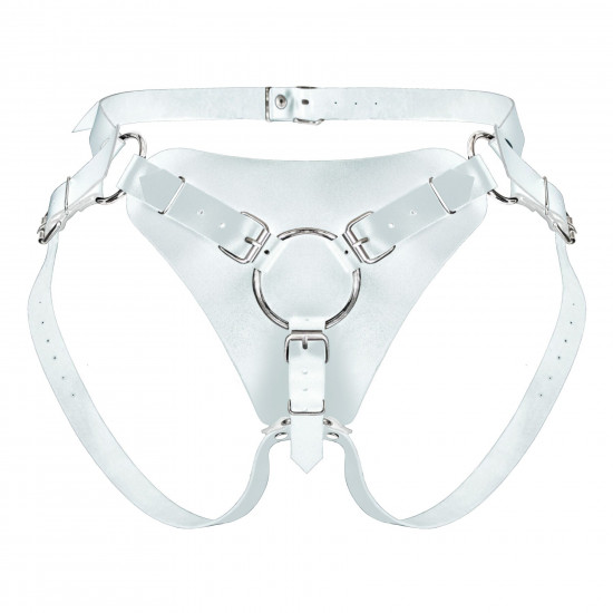 Труси для страпона Feral Feelings Strap-on Harness White, white Труси для страпона Feral Feelings Strap-on Harness White, white
