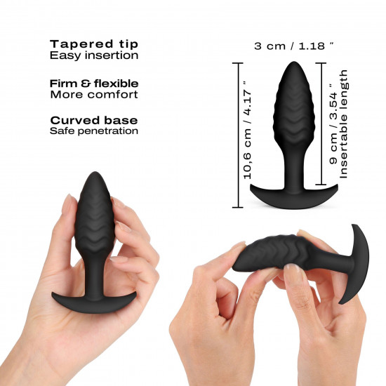 Анальна пробка Dorcel WAVY PLUG, діаметр 3 см, силікон Анальна пробка Dorcel WAVY PLUG, діаметр 3 см, силікон