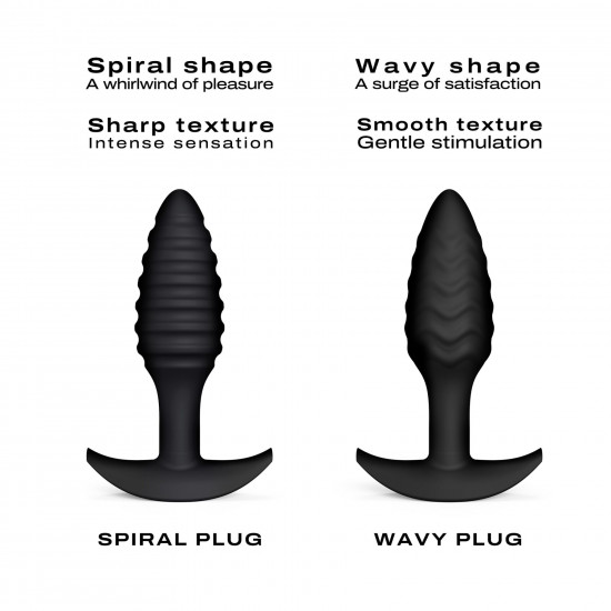 Анальна пробка Dorcel WAVY PLUG, діаметр 3 см, силікон Анальна пробка Dorcel WAVY PLUG, діаметр 3 см, силікон