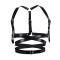 Шкіряна портупея Art of Sex - Melani Leather harness, Чорна XS-M