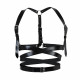Шкіряна портупея Art of Sex - Melani Leather harness, Чорна XS-M Шкіряна портупея Art of Sex - Melani Leather harness, Чорна XS-M