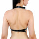 Портупея жіноча з шипами Art of Sex - Demia Leather harness, Чорна XS-M Портупея жіноча з шипами Art of Sex - Demia Leather harness, Чорна XS-M