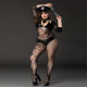 Костюм поліціянтки JSY «Фрау Марта» Plus Size Black, ремінь, кепка, наручники, краватка Костюм поліціянтки JSY «Фрау Марта» Plus Size Black, ремінь, кепка, наручники, краватка