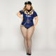 Еротичний костюм поліціянтки JSY «Пустотлива Кетт» Plus Size, blue, боді, головний убір поліціянтки Еротичний костюм поліціянтки JSY «Пустотлива Кетт» Plus Size, blue, боді, головний убір поліціянтки