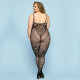 Відвертий бодістокінг JSY «Фатальна Скарлет» Plus Size, Black, імітація боді, мереживо, доступ Відвертий бодістокінг JSY «Фатальна Скарлет» Plus Size, Black, імітація боді, мереживо, доступ