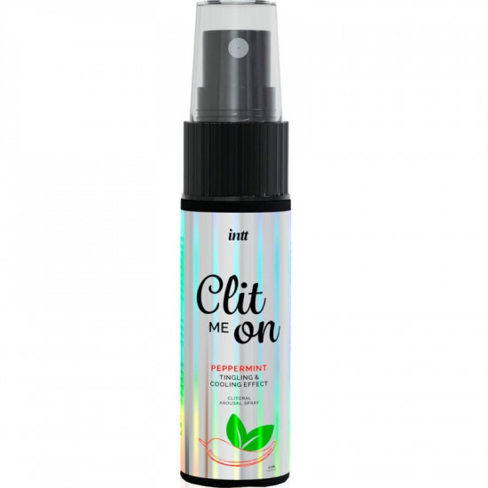 Збуджувальний спрей для клітора Intt Clit Me On Peppermint Cooling Effect 12 мл, охолоджувальний ефе Збуджувальний спрей для клітора Intt Clit Me On Peppermint Cooling Effect 12 мл, охолоджувальний ефе