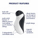 Вакуумний стимулятор з вібрацією Satisfyer Orca Вакуумний стимулятор з вібрацією Satisfyer Orca