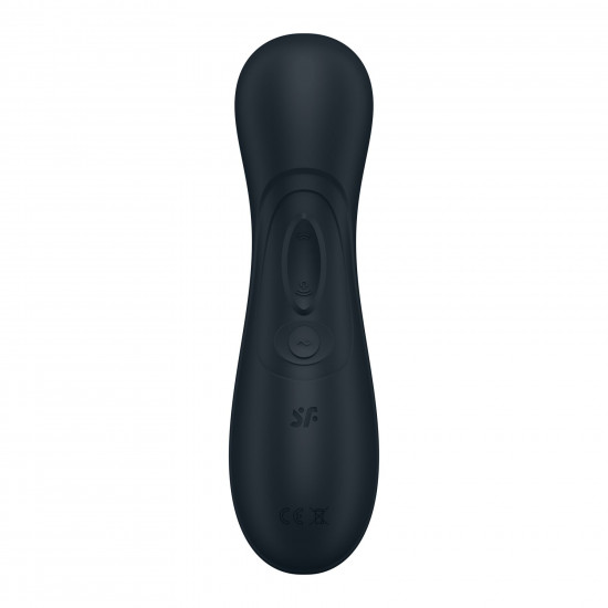 Вакуумний кліторальний стимулятор Satisfyer Pro 2 Generation 3 with Liquid Air Dark Grey Вакуумний кліторальний стимулятор Satisfyer Pro 2 Generation 3 with Liquid Air Dark Grey