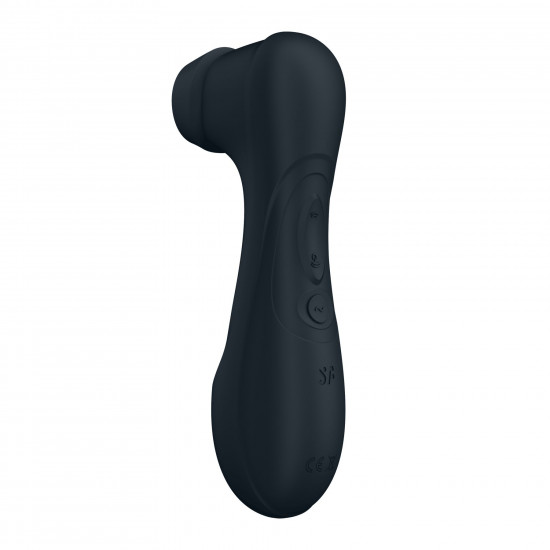 Вакуумний кліторальний стимулятор Satisfyer Pro 2 Generation 3 with Liquid Air Dark Grey Вакуумний кліторальний стимулятор Satisfyer Pro 2 Generation 3 with Liquid Air Dark Grey