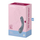 Вакуумний стимулятор з вібрацією Satisfyer Curvy Trinity 1 Bluegrey, іграшка 3в1 Вакуумний стимулятор з вібрацією Satisfyer Curvy Trinity 1 Bluegrey, іграшка 3в1
