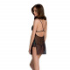 Сорочка Passion DELIENA CHEMISE XXL/XXXL black, стрінги із заниженою талією Сорочка Passion DELIENA CHEMISE XXL/XXXL black, стрінги із заниженою талією
