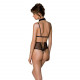 Боді з відкритими грудьми Passion DOMINICA BODY XXL/XXXL beige, комір-чокер, корсет Боді з відкритими грудьми Passion DOMINICA BODY XXL/XXXL beige, комір-чокер, корсет