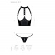 Комплект білизни з відкритими грудьми Passion GENEVIA SET WITH OPEN BRA S/M black, корсет, стрінги Комплект білизни з відкритими грудьми Passion GENEVIA SET WITH OPEN BRA S/M black, корсет, стрінги
