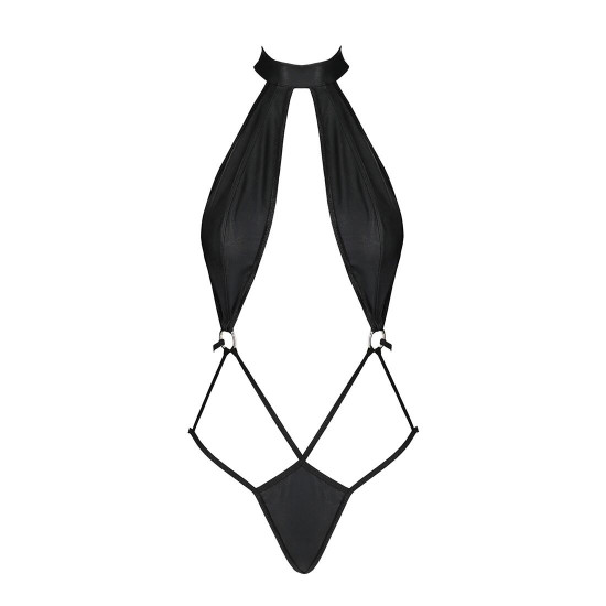 Боді-халтер з екошкіри Passion JANNIES BODY L/XL black Боді-халтер з екошкіри Passion JANNIES BODY L/XL black