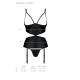Корсет з відкритими грудьми Passion JANNIES CORSET L/XL black, стрінги в наборі Корсет з відкритими грудьми Passion JANNIES CORSET L/XL black, стрінги в наборі