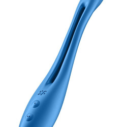 Універсальний гнучкий вібратор для пар Satisfyer Elastic Game Dark Blue