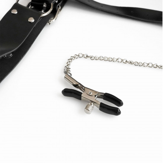 Бондажний набір із металевим анальним гаком №2 Art of Sex Beatrice Bondage set with anal hook №2 Бондажний набір із металевим анальним гаком №2 Art of Sex Beatrice Bondage set with anal hook №2
