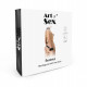 Бондажний набір із металевим анальним гаком №4 Art of Sex Beatrice Bondage set with anal hook №4 Бондажний набір із металевим анальним гаком №4 Art of Sex Beatrice Bondage set with anal hook №4