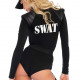 Костюм еротичних спецсил Leg Avenue SWAT Team Babe M, боді, пояс, підв’язки, іграшкова рація, кепка Костюм еротичних спецсил Leg Avenue SWAT Team Babe M, боді, пояс, підв’язки, іграшкова рація, кепка