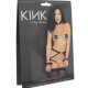 Комплект ременів для бондажу Leg Avenue Harness & wrist restraints One size Black, чокер Комплект ременів для бондажу Leg Avenue Harness & wrist restraints One size Black, чокер