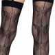 Панчохи-сітка зі швом ззаду Leg Avenue Butterfly back seam this highs One size Black Панчохи-сітка зі швом ззаду Leg Avenue Butterfly back seam this highs One size Black