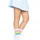 Шкарпетки жіночі в смужку Leg Avenue Pride crew socks Pansexual, 37–43 розмір Шкарпетки жіночі в смужку Leg Avenue Pride crew socks Pansexual, 37–43 розмір