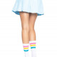 Шкарпетки жіночі в смужку Leg Avenue Pride crew socks Pansexual, 37–43 розмір Шкарпетки жіночі в смужку Leg Avenue Pride crew socks Pansexual, 37–43 розмір