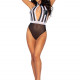 Костюм рефері Leg Avenue Roleplay Bedroom Referee One size, свисток Костюм рефері Leg Avenue Roleplay Bedroom Referee One size, свисток