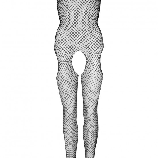 Бодістокінг Leg Avenue Suspender Bodystocking One size Black, велика сітка, доступ Бодістокінг Leg Avenue Suspender Bodystocking One size Black, велика сітка, доступ
