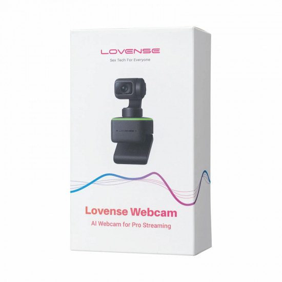 4К вебкамера зі штучним інтелектом Lovense WebCam, для стріму, активація чайовими 4К вебкамера зі штучним інтелектом Lovense WebCam, для стріму, активація чайовими