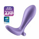 Анальна смарт-пробка з вібрацією Satisfyer Intensity Plug Purple Анальна смарт-пробка з вібрацією Satisfyer Intensity Plug Purple