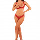 Obsessive Lacelove cupless 2-pcs set XS/S Obsessive Lacelove cupless 2-pcs set XS/S